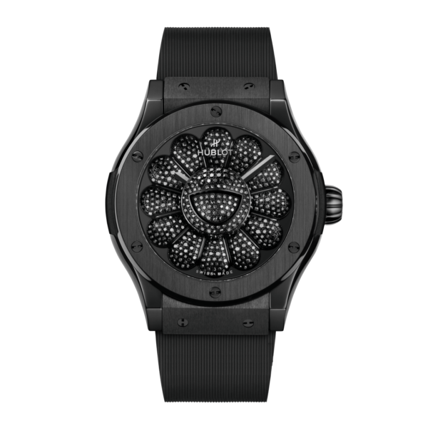 Копии часов Hublot Classic Fusion 45mm 507.CX.9000.RX.TAK21 Takashi Murakami Black
