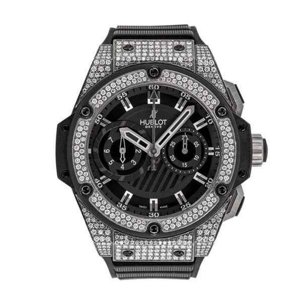 Копии часов Hublot King Power 48mm 715.ZX.1127.RX Diamond