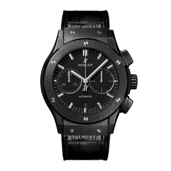 Копии часов Hublot Classic Fusion Chronograph 45mm 541.CM.1171.RX Black