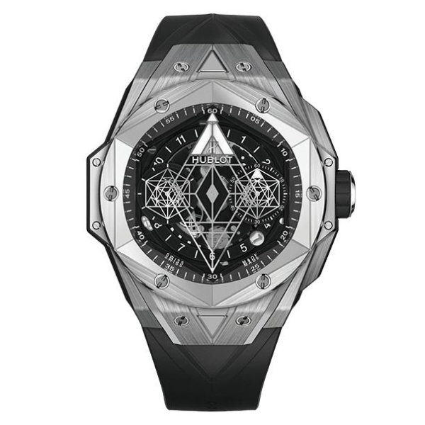 Копии часов Hublot Big Bang Sang Bleu II 418.NX.1107.RX.MXM19 Steel