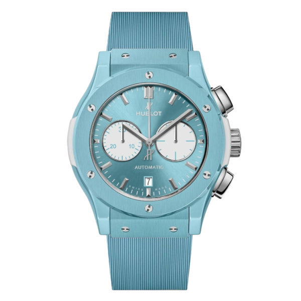 Копии часов Hublot Classic Fusion Chronograph 45mm Capri Art 6211