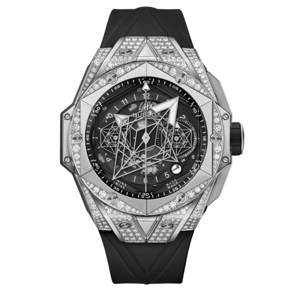 Копии часов Hublot Big Bang Sang Bleu II Art 7459