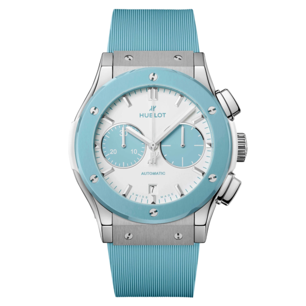 Копии часов Hublot Classic Fusion Chronograph 45mm Capri Art 6213