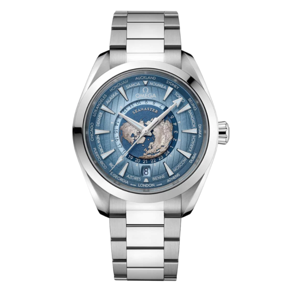Omega Seamaster Aqua Terra 150M 220.10.43.22.03.002 Worldtimer