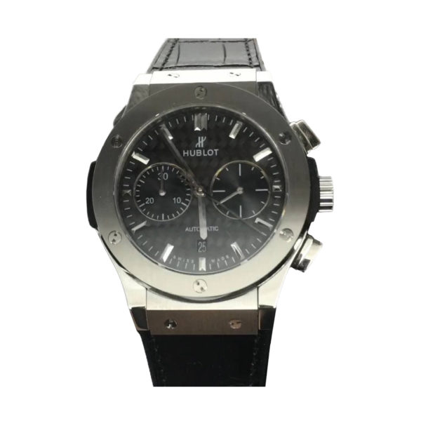 Копии часов Hublot Classic Fusion Chronograph 45mm 521.CM.1771.RX Steel