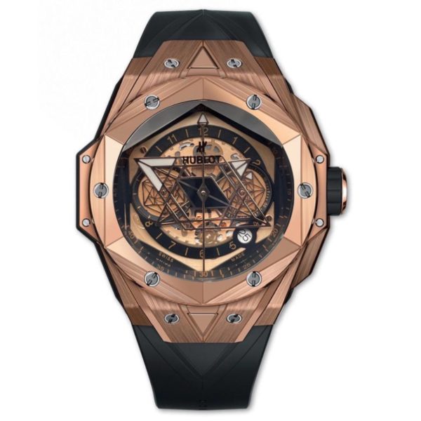 Копии часов Hublot Big Bang Sang Bleu II 45 Black