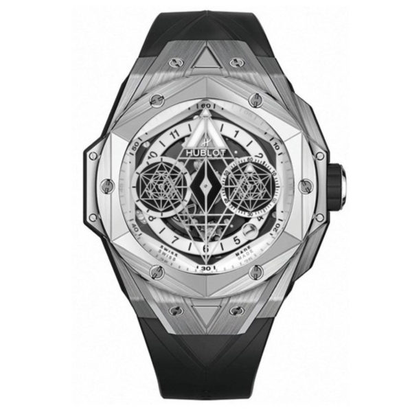 Копии часов Hublot Big Bang Sang Bleu II 45 Steel