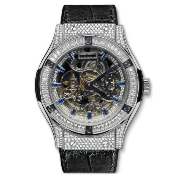 Копии часов Hublot Classic Fusion 42mm Diamond Art 4719