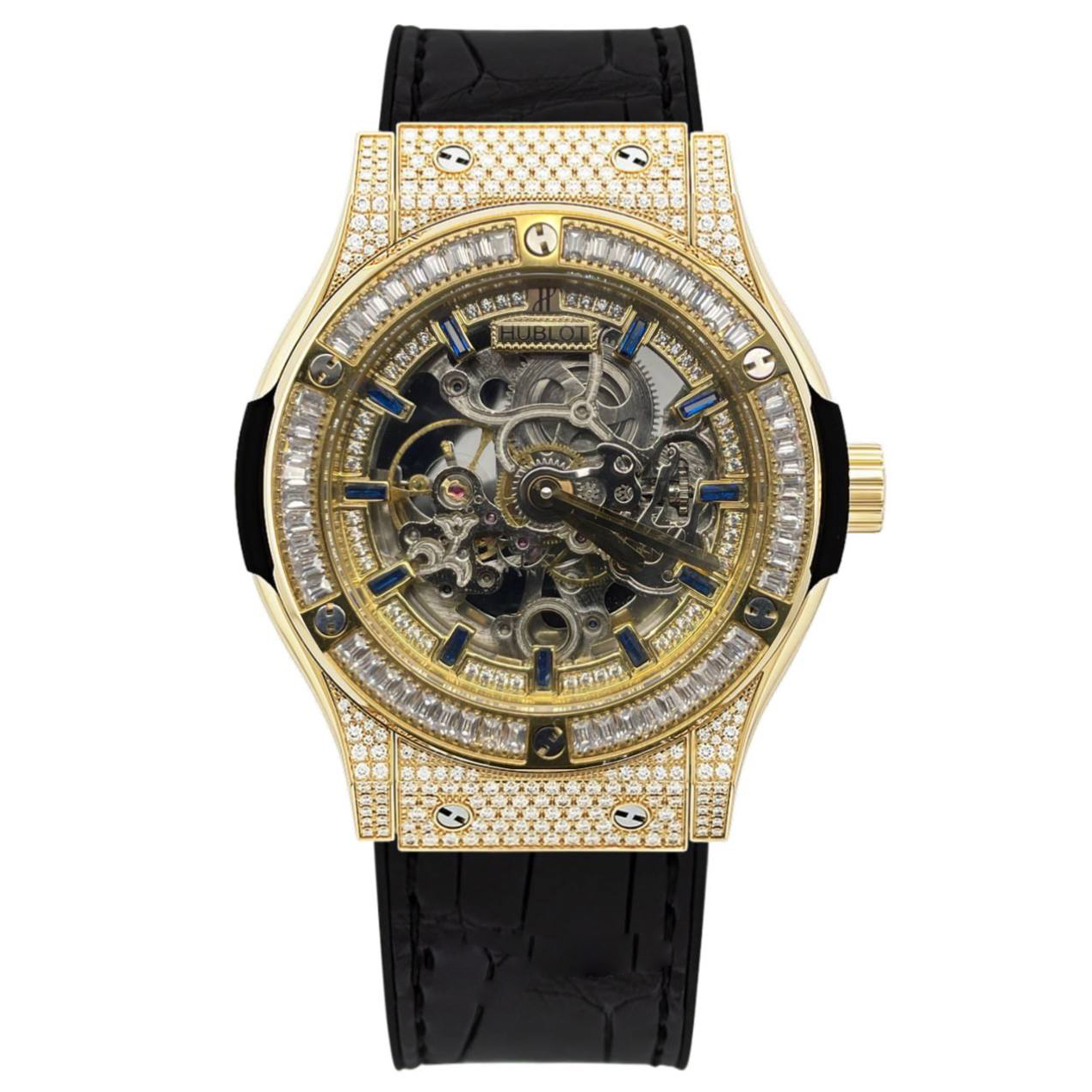 Копии часов Hublot Classic Fusion 42mm Diamond Art 4720