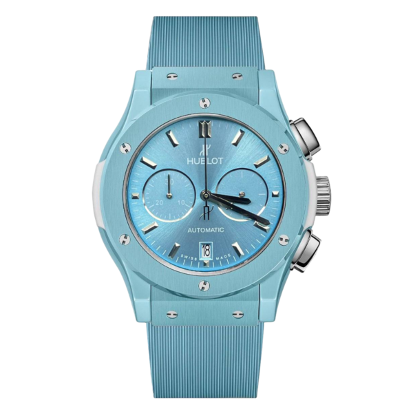 Копии часов Hublot Classic Fusion Chronograph 45mm Capri Art 6214