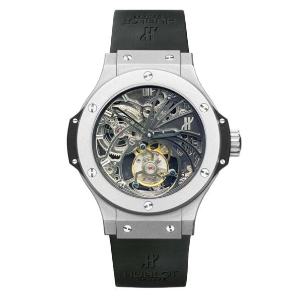 Копии часов Hublot Big Bang Tourbillion Skeleton 44mm