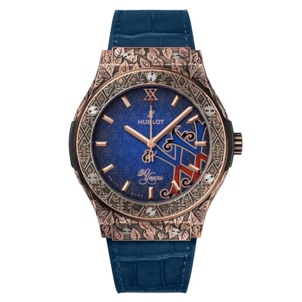 Копии часов Hublot Classic Fusion 45mm Fuente 20th Anniversary Art 7245