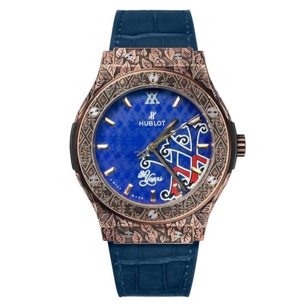 Копии часов Hublot Classic Fusion 45mm Fuente 20th Anniversary Art 7246