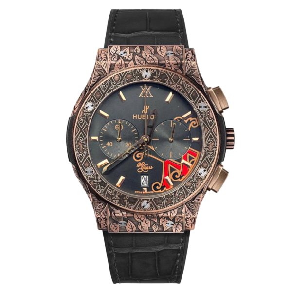 Копии часов Hublot Classic Fusion Chronograph 45mm Fuente 20th Anniversary Art 7265