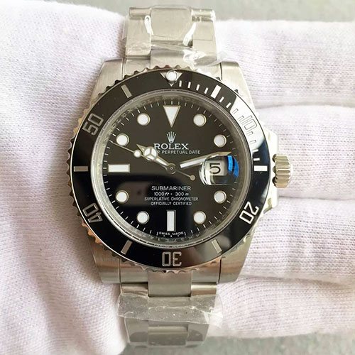 劳力士 Rolex V6S版 SUB黑水鬼 搭载2836机芯