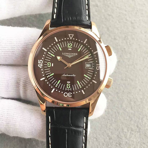 浪琴 Longines 经典復古系列L.3.674.8.50.5 搭载纯进口机械改Cal.L633机芯