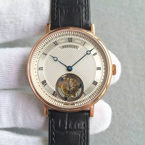 宝璣 Breguet 经典系列超薄真飞轮 搭载手动顶级洗花真飞轮机芯