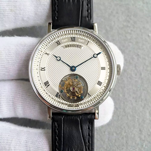 宝璣 Breguet 经典系列超薄真飞轮 搭载手动顶级洗花真飞轮机芯