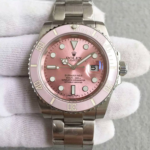 勞力士 Rolex SUB粉水鬼 搭載2836機芯