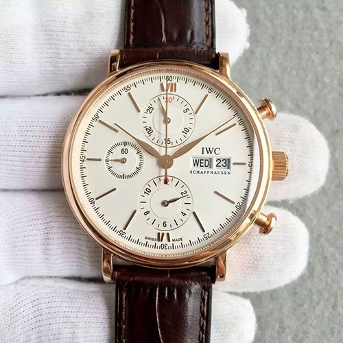 万国 IWC 波涛菲诺 ChronoGraph计时腕表系列 搭载7750机芯