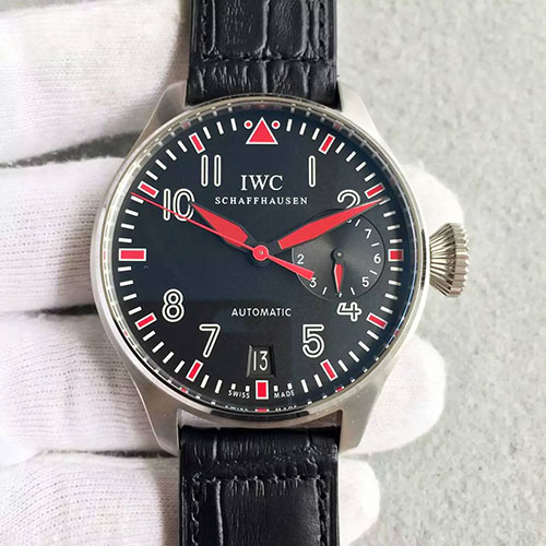 万国 IWC 大型飞行员系列黑面 大把头