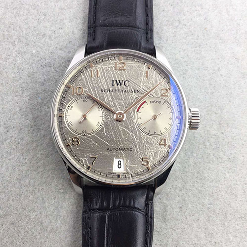 万国 IWC 葡萄牙七日链升级版 陨石灰面 搭载万国定制版Cal.51011全自动机芯