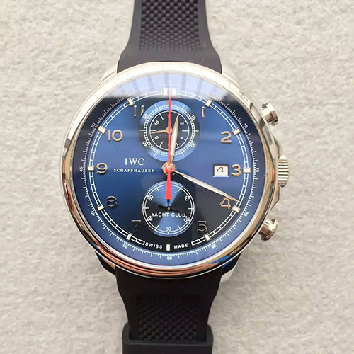 万国 IWC V2版 全新葡萄牙 Yacht Club Chronograph 航海精英计时腕表“海洋勇士”特别版 搭载7750计时机芯